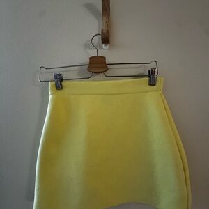 ZARA Yellow Skirt size S